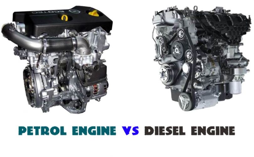 difference between diesel and petrol engine