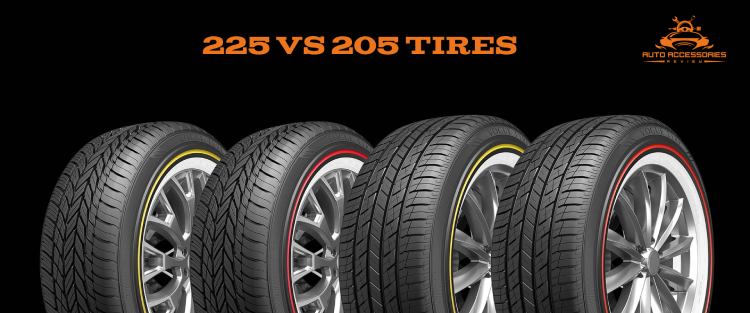 difference between 205 and 225 tires